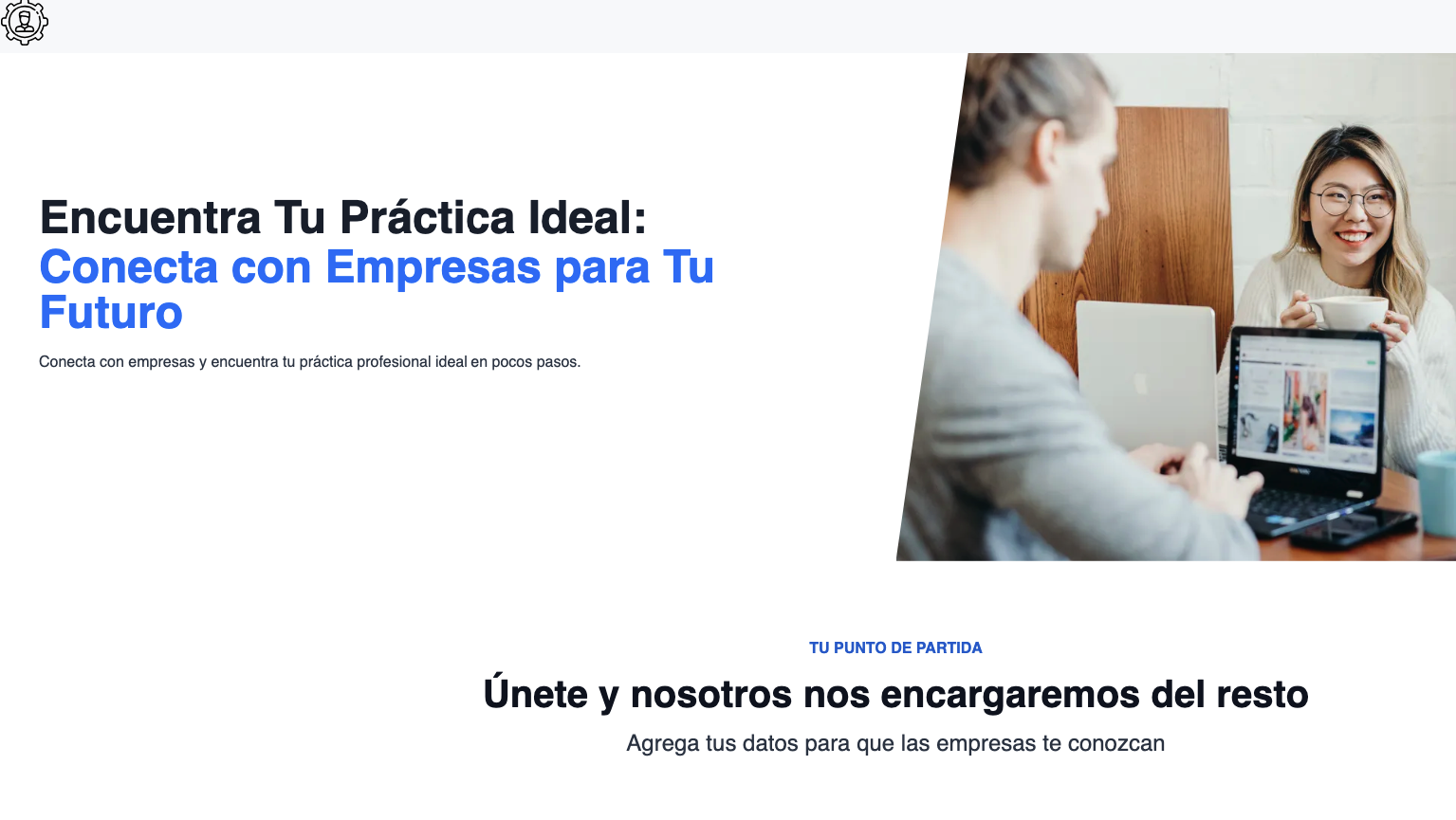 Software para empresas y estudiantes en busqueda de match